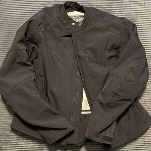 Street and Steel Black Motorcycle Jacket (Size XL)
